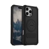 ROKFORM iPhone 16 Pro Max Rugged Case with Polycarbonate Shell,  Textured Side Grips, MILITARY GRADE PROTECTION & RokLock Twi...