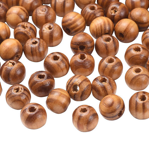 Undyed Natural Wood Beads