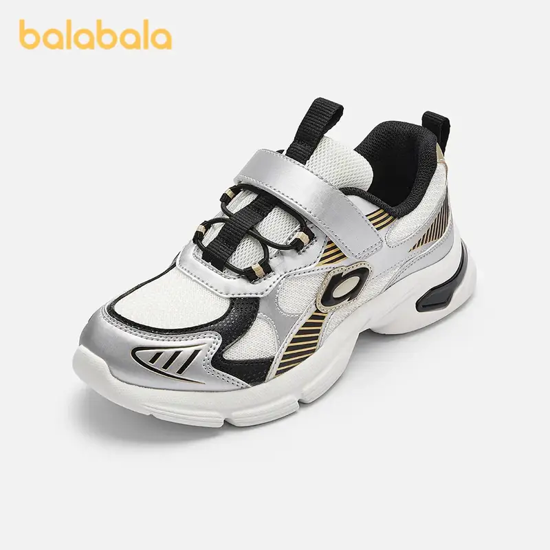 Balabala children's shoes children's sneakers boys girls shoes pops shoes 2025 new spring and summer sneakers breathable