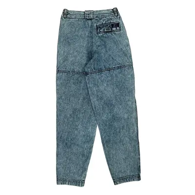 Bugle Boy Cargo Jeans - 25W UK 8 Light Wash Cotton