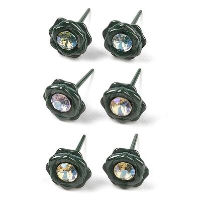 Hypoallergenic Bioceramics Zirconia Ceramic Stud Earrings