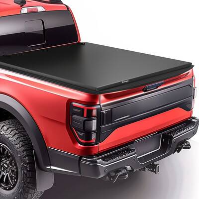 YITAMOTOR® Soft Quad Fold 2015-2025 Ford F-150, Styleside 6.5 ft Bed Truck Bed Tonneau Cover