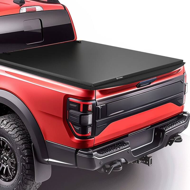 YITAMOTOR® Soft Quad Fold 2015-2025 Ford F-150, Styleside 6.5 ft Bed Truck Bed Tonneau Cover