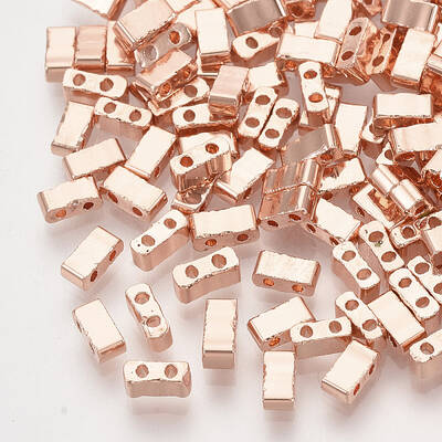 Electroplate Glass Seed Beads