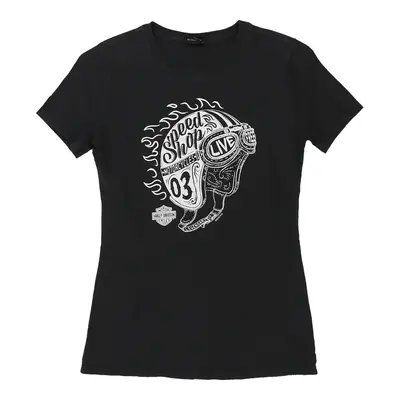 Montreal Quebec, Canada Harley Davidson Graphic T-Shirt - XS Black Cotton