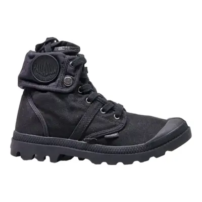 PALLADIUM Lace-Up Boots Black Canvas Mens UK 7