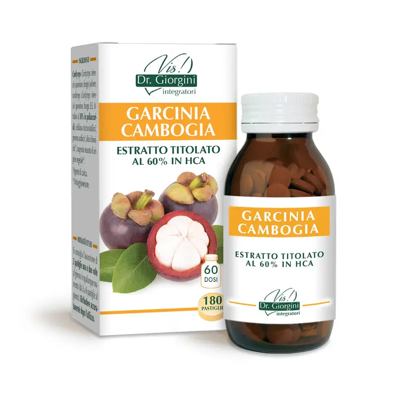 Dr Giorgini garcinia cambogia titrated extract 180 tablets of 500 mg - 90 gr