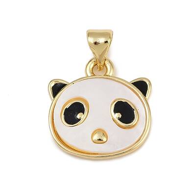 Brass Enamel Pendants