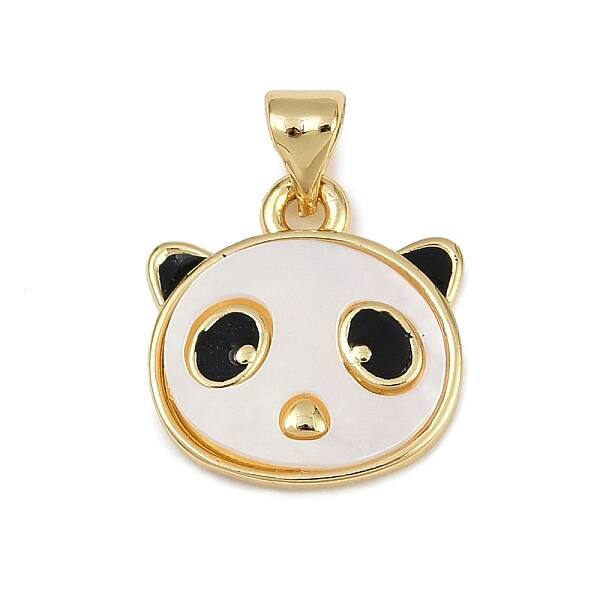 Brass Enamel Pendants