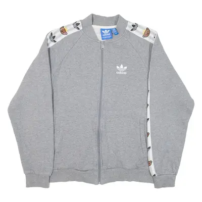 ADIDAS X NIGO Mens Track Jacket Grey S