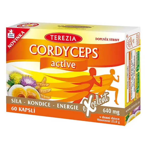 Terezia company Cordyceps Active 60 capsule
