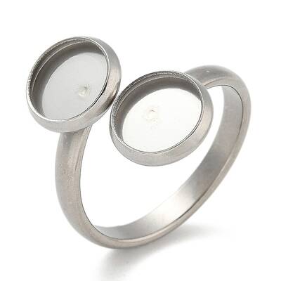 304 Stainless Steel Cuff Rings Components