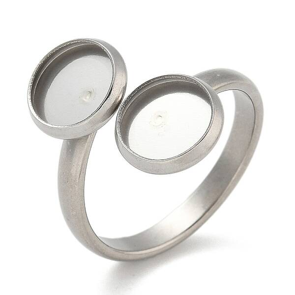 304 Stainless Steel Cuff Rings Components