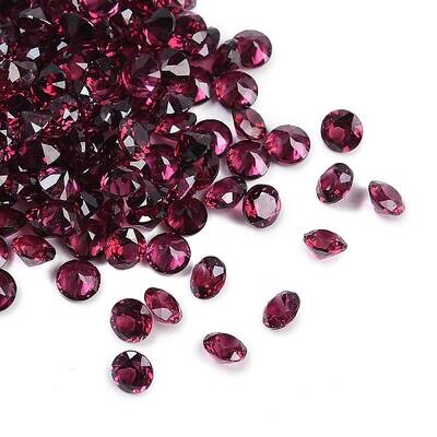 Faceted Natural Garnet Cabochons