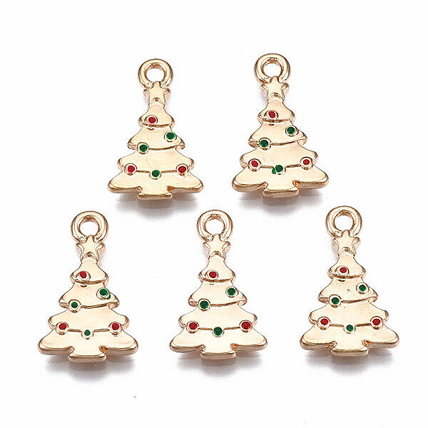 Alloy Enamel Pendants