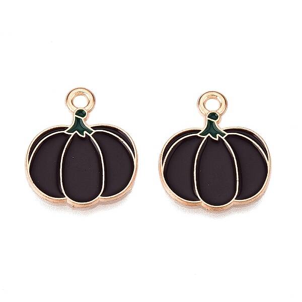 Thanksgiving Day Theme Alloy Enamel Pendants