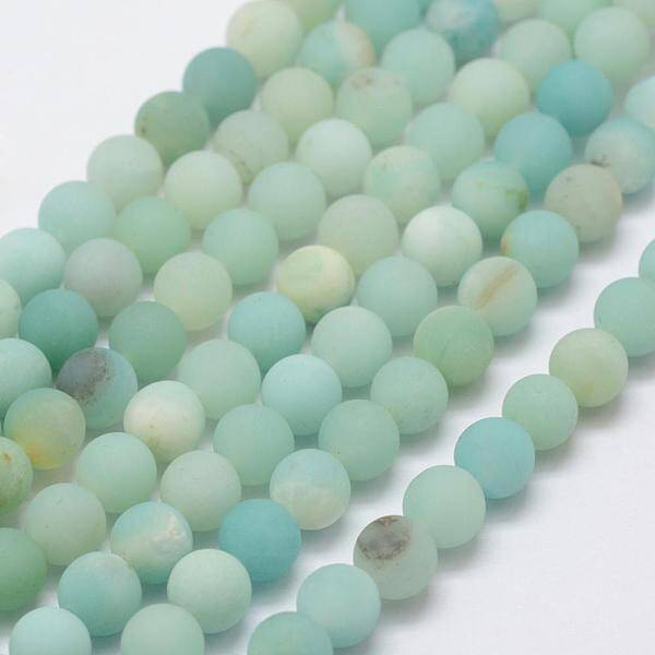 Natural Amazonite Beads Strands
