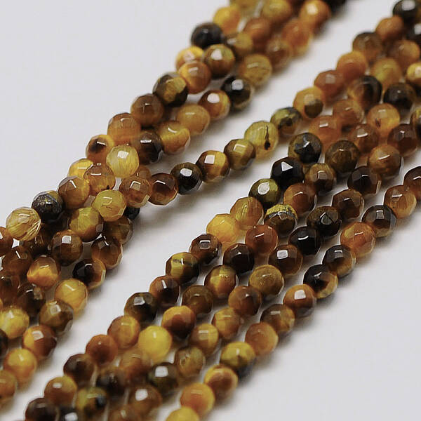 Natural Tiger Eye Beads Strands