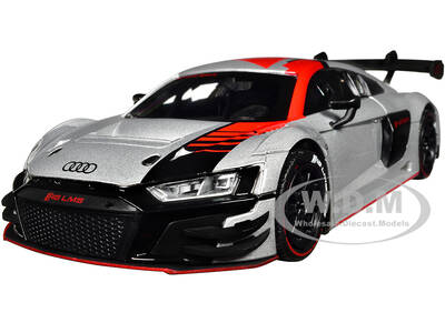 Audi R8 LMS GT3 Silver Metallic with Graphics \