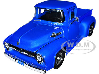 1956 Ford F-100 Pickup Truck Blue Metallic \