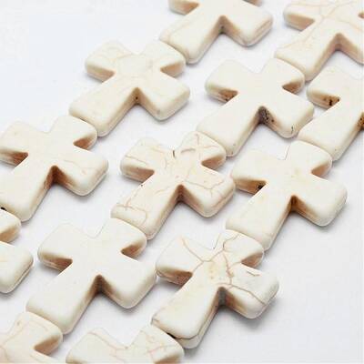 Synthetic Magnesite Bead Strands