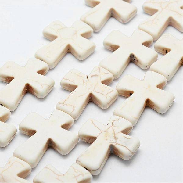 Synthetic Magnesite Bead Strands