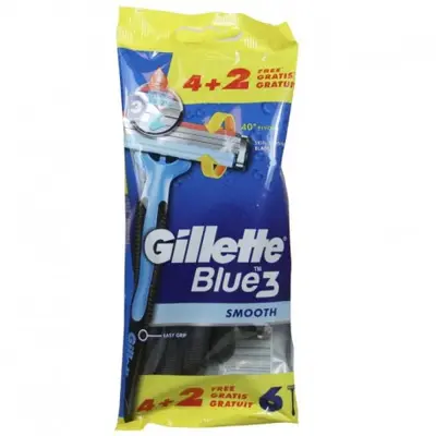 Gillette Blue Razors 3 X 4 pcs.