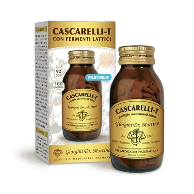 Dr Giorgini cascarelli-t tablets with lactic ferments 90 g - 180 tablets of 500 mg