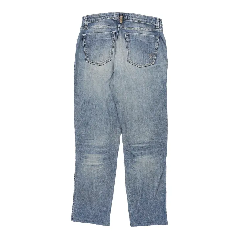 Trussardi Jeans - 29W UK 8 Blue Cotton