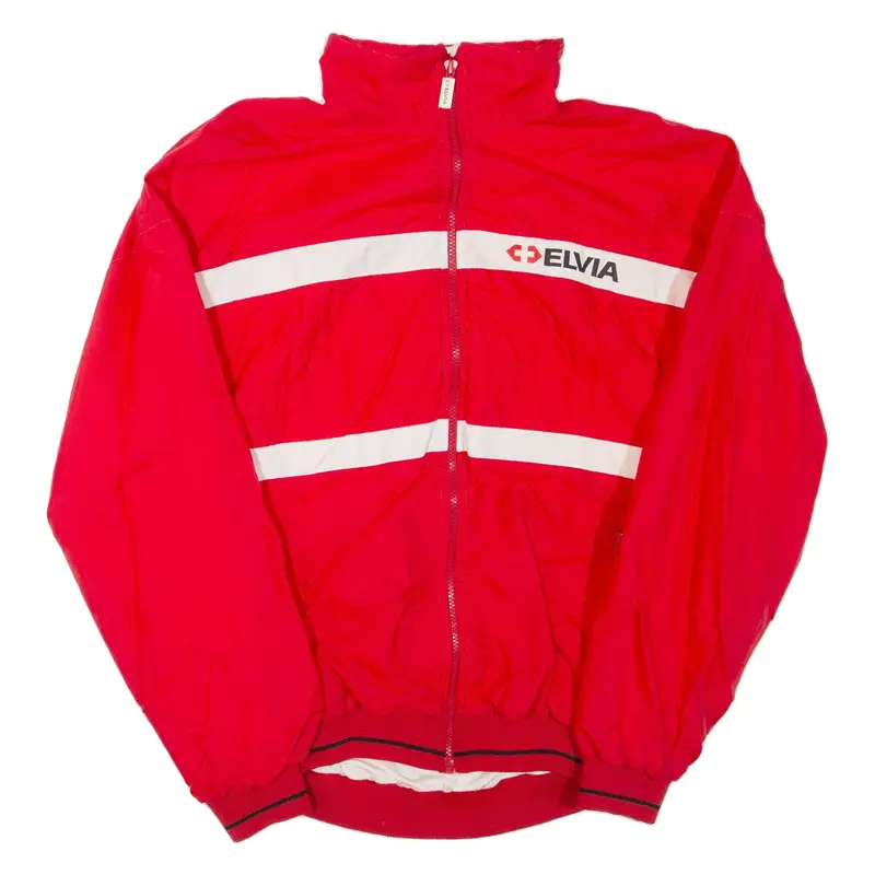ELVIA Mens Jacket Red L