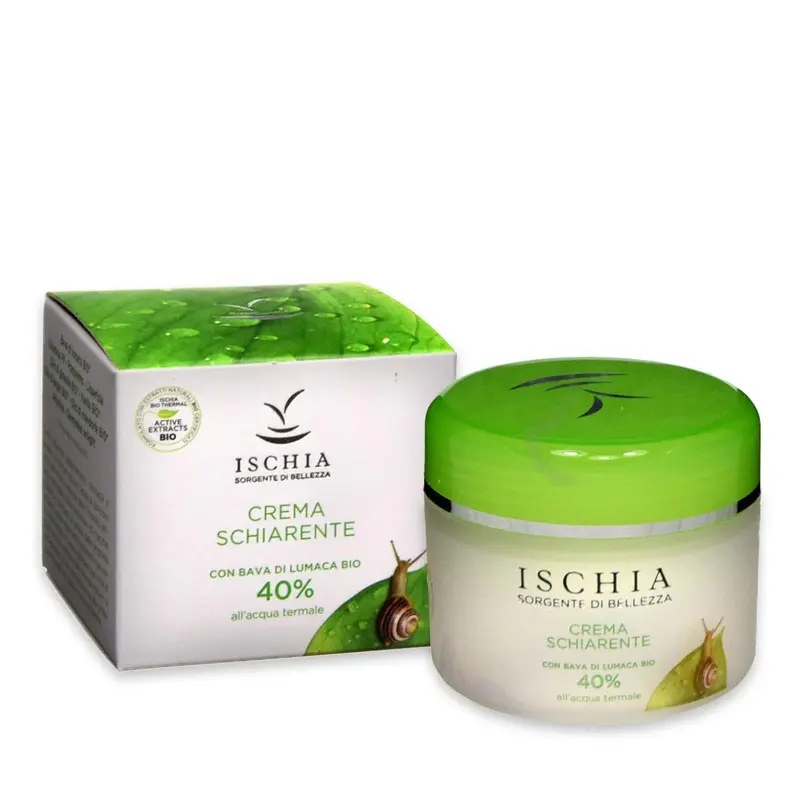 Ischia lightening cream 50 ml with 40% organic snail slime