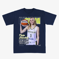 WSLAM Paige Bueckers SLAM 256 Tee – Heavyweight Vintage Graphic T-Shirt, Retro Basketball Streetwear, Cotton Fan Top, Summe...