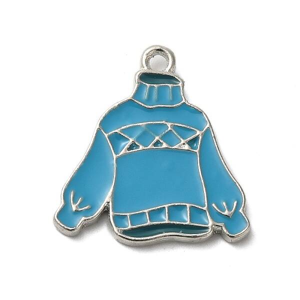 Winter Theme Alloy Enamel Pendants