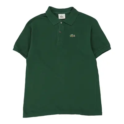 Age 14 Lacoste Polo Shirt - Medium Green Cotton | Size: medium