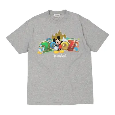 Disneyland 2007 Disney Graphic T-Shirt - XL Grey Cotton