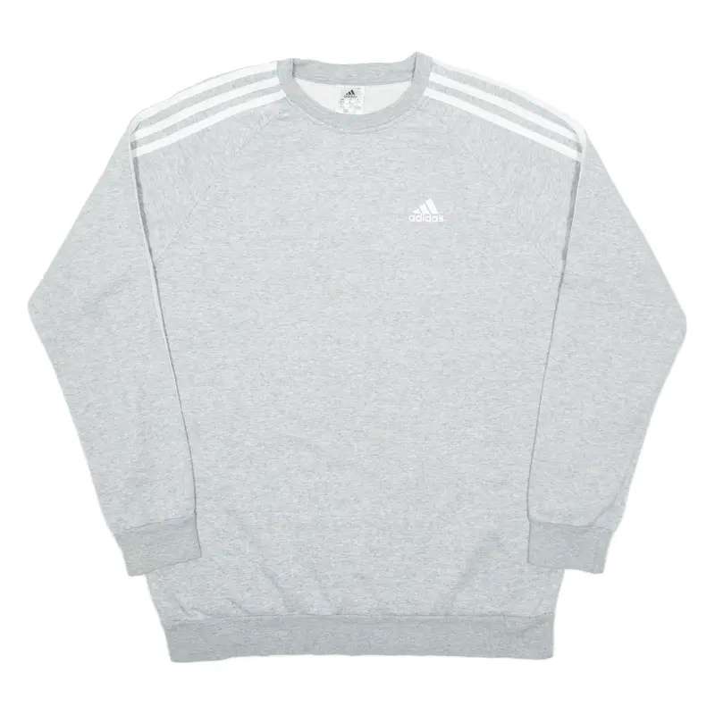 ADIDAS Oversized Mens Sweatshirt Grey S