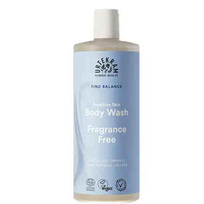 Urtekram Fragrance Free Body Wash, 500 Ml