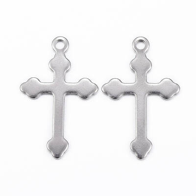 Tarnish Resistant 304 Stainless Steel Cross Pendants