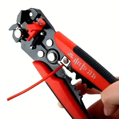 Multipurpose Automatic Wire Stripper Tools for Mechanics, Work Equipment for Men, Construction Tools, Carbon Steel Cable Cutt...