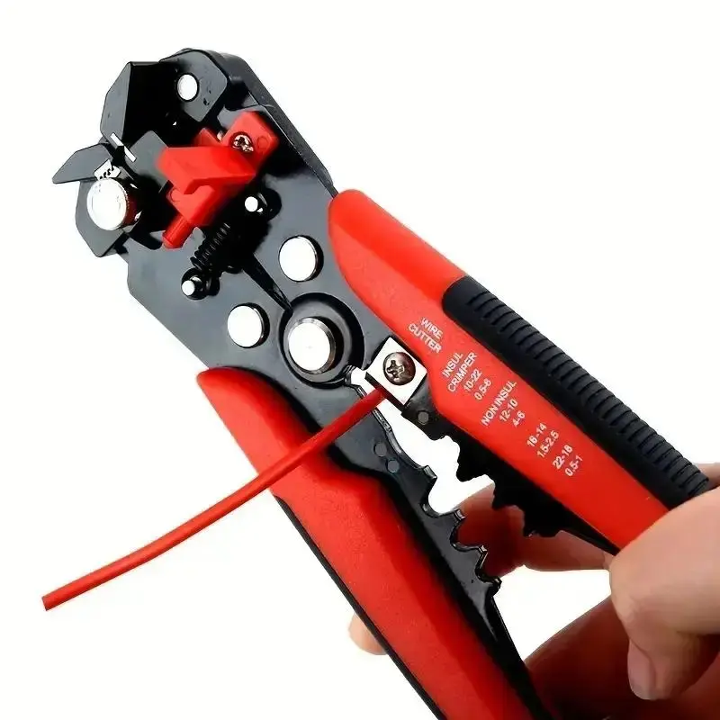 Multipurpose Automatic Wire Stripper Tools for Mechanics, Work Equipment for Men, Construction Tools, Carbon Steel Cable Cutt...