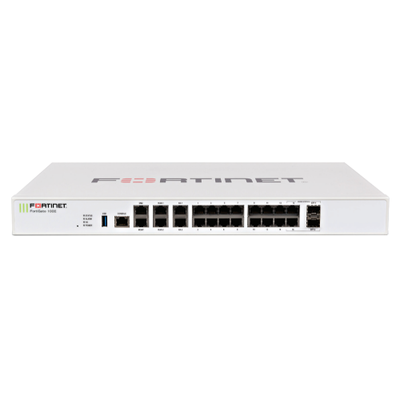 Fortinet FG-100E-BDL-USG-974-60 | FortiGate 100E 20 x Ports GE RJ-45 + 2 x Ports WAN + 1 x Port DMZ + 14 x Ports GE RJ-45 Swi...