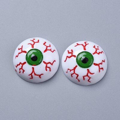Halloween Theme Opaque Resin Cabochons