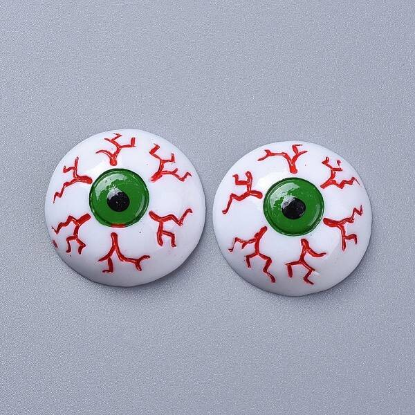 Halloween Theme Opaque Resin Cabochons