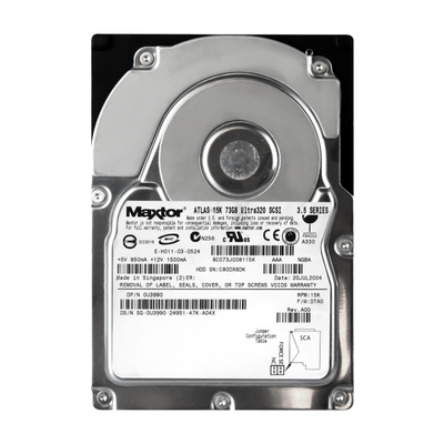 U3990 Dell 73GB Ultra-320 SCSI 15000 3.5-inch 8MB Hard Drive