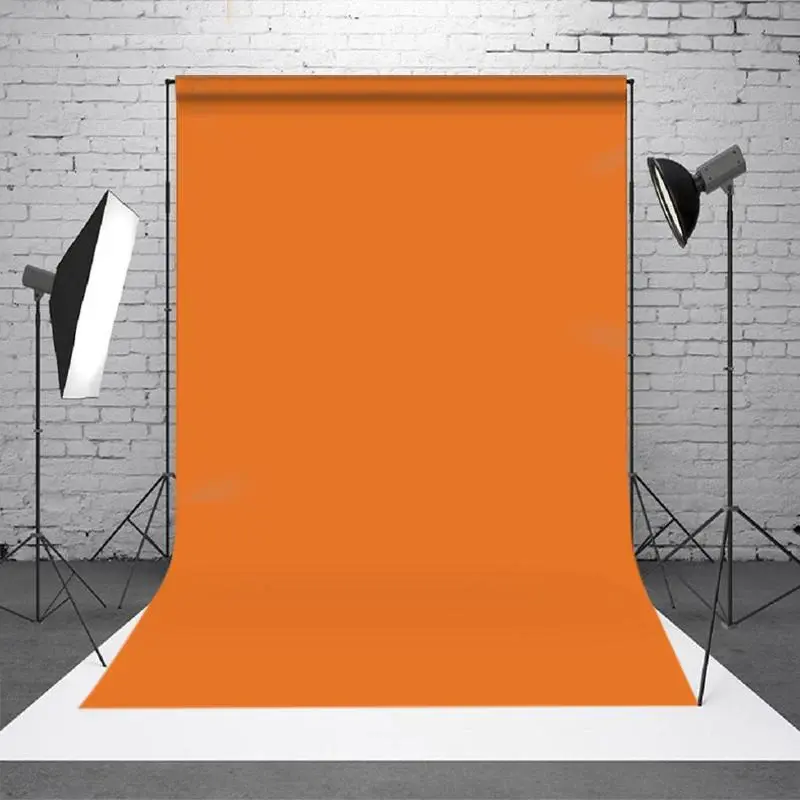 Orange Solid Color Portrait Photo Booth Backdrop - Aperturee