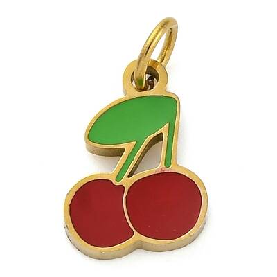 Ion Plating(IP) 304 Stainless Steel Enamel Charms