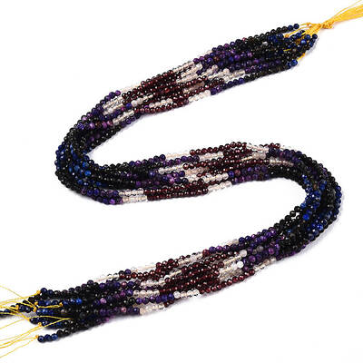 Natural Mixed Gemstone Beads Strands