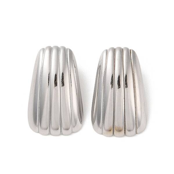 Non-Tarnish 304 Stainless Steel Stud Earrings for Women
