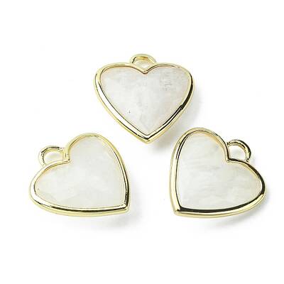 Natural White Moonstone Pendants