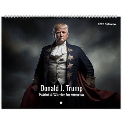 Trump 2025 Calendar Just Images